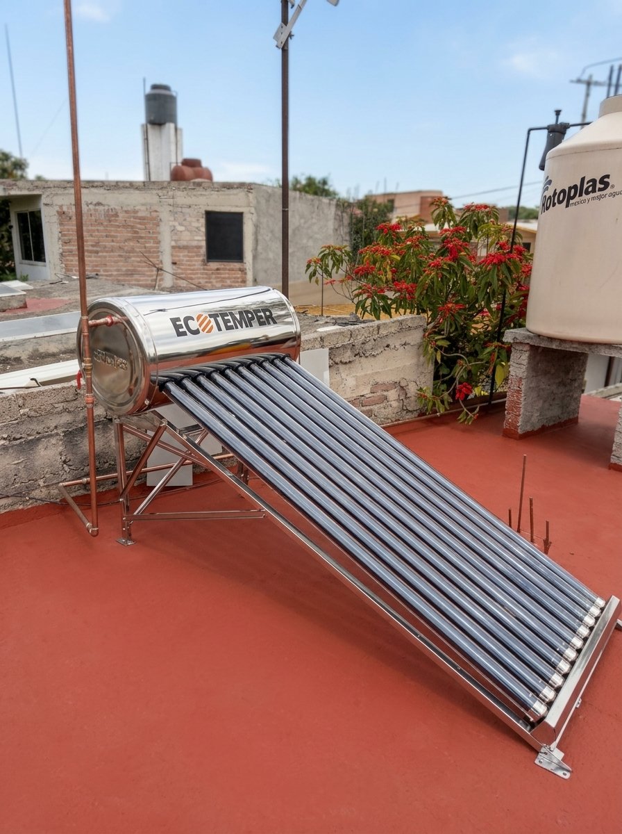 Sistema de filtración de agua Ecotemper, otro producto que distribuye SOLCAE.
